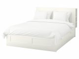 Brimnes Bed Frame with Storage Headboard White King Size Beds Ikea