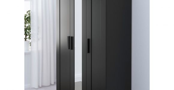 Brimnes Wardrobe with 3 Doors Black Brimnes Wardrobe with 3 Doors Black In 2018 Storage Pinterest