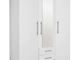 Brimnes Wardrobe with 3 Doors Black Buy normandy 3 Door 3 Drawer Large Mirrored Wardrobe White at