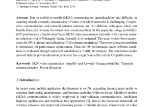 Bug Mobile In Victoria Tx Pdf Performance Analysis Of Mobile Multiuser Cooperative Networks