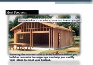 Building A Garage Cost Estimator How to Estimate Garage Building Costs