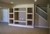 Built In Entertainment Center Plans Free Open Stairs with Support Beam Built In Entertainment Center Only