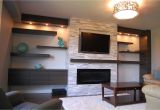 Built In Entertainment Center Plans with Fireplace Custom Modern Wall Unit Made Completely From A Printed Melamine