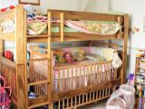 Bunk Bed with Crib Underneath toddler Bunk Bed with Crib Woodworking Projects Plans