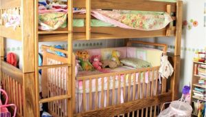 Bunk Bed with Crib Underneath toddler Bunk Bed with Crib Woodworking Projects Plans