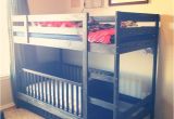 Bunk Bed with Crib Underneath toddler Bunk Beds Ikea Woodworking Projects Plans
