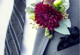 Burgundy Corsage and Boutonniere Burgundy Dahlia Boutonniere Boutonnieres Pinterest