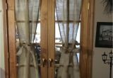 Burlap French Door Curtains Burlap French Doors Diy New Beginnings Pinterest