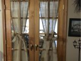 Burlap French Door Curtains Burlap French Doors Diy New Beginnings Pinterest