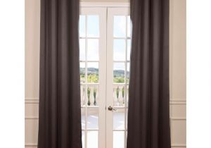 Burlap French Door Curtains Linen Curtains Elle Decor Gray Burlap Curtains Farmhouse Curtains