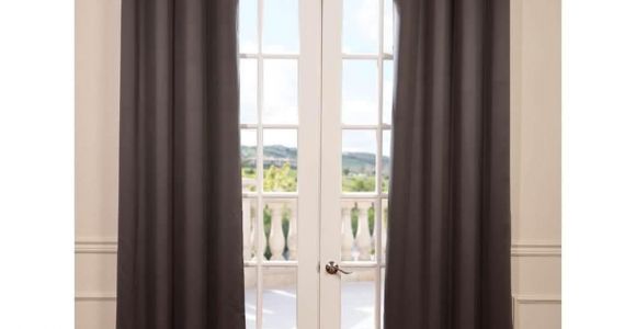 Burlap French Door Curtains Linen Curtains Elle Decor Gray Burlap Curtains Farmhouse Curtains