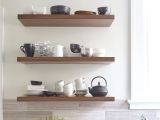 Butcher Block Floating Shelves Designer Floating Shelves for the Kitchen