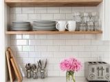 Butcher Block Floating Shelves Rustic Wood Shelving H O M E Kitchen Kitchen Shelves Kitchen