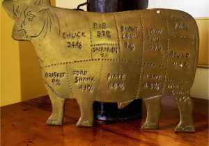 Butcher Shop In Mesa Az Vintage butcher S Shop Advertising Brass Hog Pig with Meat Cuts 12