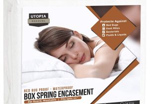 Cali King Bed Vs King Amazon Com Utopia Bedding Premium Bed Bug Proof Box Spring