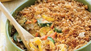 California Blend Vegetable Casserole Velveeta Summer Squash Casserole Recipe Myrecipes