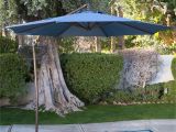 Cantilever Umbrella Deck Mount Coral Coast 9 Ft Steel Offset Patio Umbrella Hayneedle