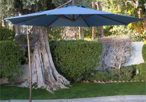 Cantilever Umbrella Deck Mount Coral Coast 9 Ft Steel Offset Patio Umbrella Hayneedle