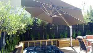 Cantilever Umbrella Deck Mount the Perfect Shade for A Pool Spa or Dining area is An Eclipse