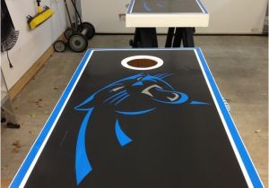 Carolina Panthers Cornhole Boards Panthers Cornhole Board Ideas Carolina Panthers News