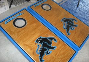 Carolina Panthers Cornhole Boards Virginia Tech Hokies Carolina Panthers Boards