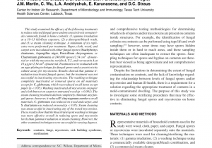 Carpet Cleaning Brunswick East Pdf An Investigation Into Techniques for Cleaning Mold Contaminated