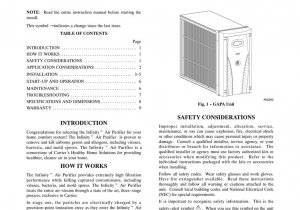 Carrier Infinity thermostat Operating Manual Carrier 1625 Air Cleaner User Manual Manualzz Com