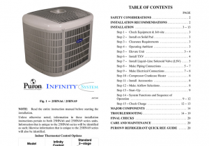 Carrier Infinity touch Control Installation Manual Installation Instructions Manualzz Com