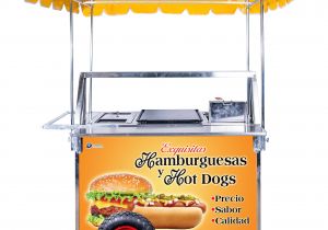Carritos Para Puestos De Tacos En Venta Carrito Para Hot Dog Y Hamburguesas Chg 124 Dogo Cart