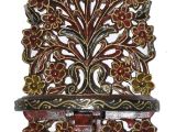 Carved Wood Wall Art India Indian Wooden Wall Shelf Vintage Shelves Hand Carved