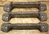 Cast Iron Drawer Pulls wholesale 2 Cast Iron Antique Style Rustic Barn Handle Gate Pull