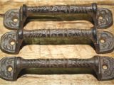 Cast Iron Drawer Pulls wholesale 2 Cast Iron Antique Style Rustic Barn Handle Gate Pull