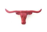 Cast Iron Drawer Pulls wholesale Red Cast Iron Steer Longhorn Cow Bull Drawer Handle Pulls