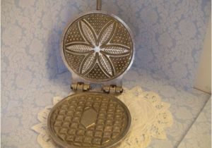 Cast Iron Pizzelle Maker Sale Pizzelle Cast Iron Cookie Maker with Wood Handles