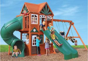 Cedar Summit Spring Valley Deluxe Playset Cedar Summit Valleyview Deluxe Playset Do It Yourself Ebay