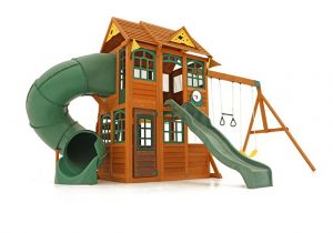 Cedar Summit Spring Valley Deluxe Playset Playsets Spring Valley Deluxe Outdoor Products asmarwood