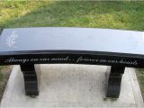 Cement Benches for Graveside 17 Best Images About Headstones Memorial Benches Mom On