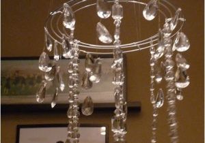 Chandelier Crystals at Hobby Lobby the Happy Homebodies Tutorial Diy Faux Crystal Chandelier
