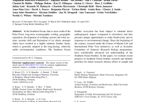 Chapman Heating and Cooling Dayton Wa Pdf Possible Effects Of Global Environmental Changes On Antarctic