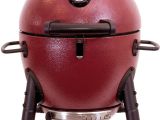 Char-griller Akorn Jr. Kamado Kooker Charcoal Grill Review Akorn Kamado Jr Charcoal Kooker Grill Red Bbq Smoker