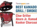 Char-griller Akorn Jr. Kamado Kooker Charcoal Grill Review Smokegears Com Smokers thermometers Grinder and
