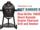 Char-griller Akorn Kamado Kooker Charcoal Grill Review Smokegears Com Smokers thermometers Grinder and