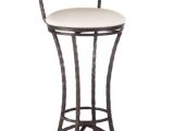 Charleston forge Iron Bar Stools C853 Hudson Swivel Barstool 30 Quot