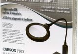 Check Balance On Carson S Gift Card Carson Magniflex Pro 2x Led Lighted Gooseneck Flexible Magnifier with 4x Spots Lens and Magnetic Base Cp 90