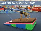 Cheese Mats for Tumbling Round Off Resistance Drill Gymnastics Pinterest Gymnastics