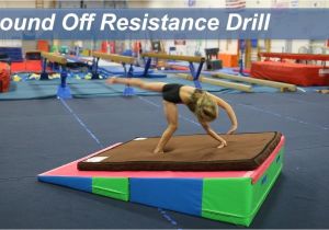 Cheese Mats for Tumbling Round Off Resistance Drill Gymnastics Pinterest Gymnastics