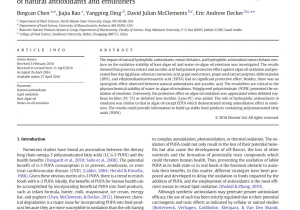 Chinese Delivery Places Fargo Nd Pdf Lipid Oxidation In Base Algae Oil and Water In Algae Oil