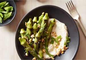 Chinese Food Delivery In Savannah Ga Grilled Okra with Spiced Yogurt Peanuts and Mint 20 Minute Recipe