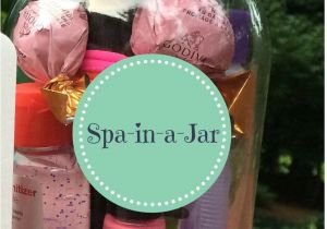 Christmas Gift Ideas for Teenage Girl Pinterest Spa In A Jar Easy Fun Teen Gift Diy Christmas Presents