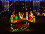 Christmas Light Hanging atlanta where to Buy Blow Mold Yard Decorations